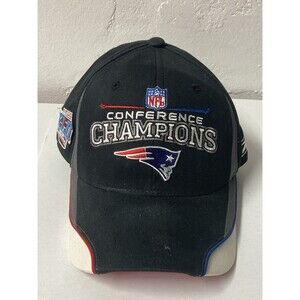 New England Patriots New Era Conference Champions Adjustable NFL Hat